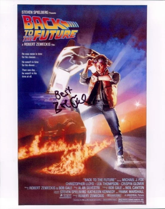 Bob Gale autograph