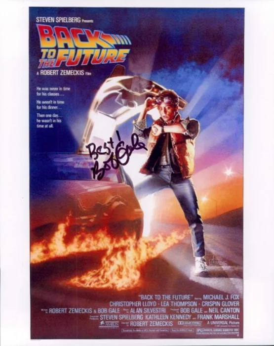 Bob Gale autograph