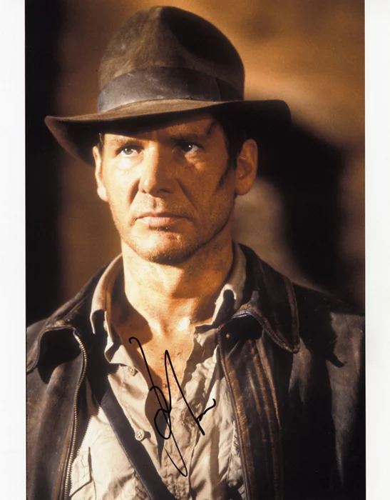 Harrison Ford autograph