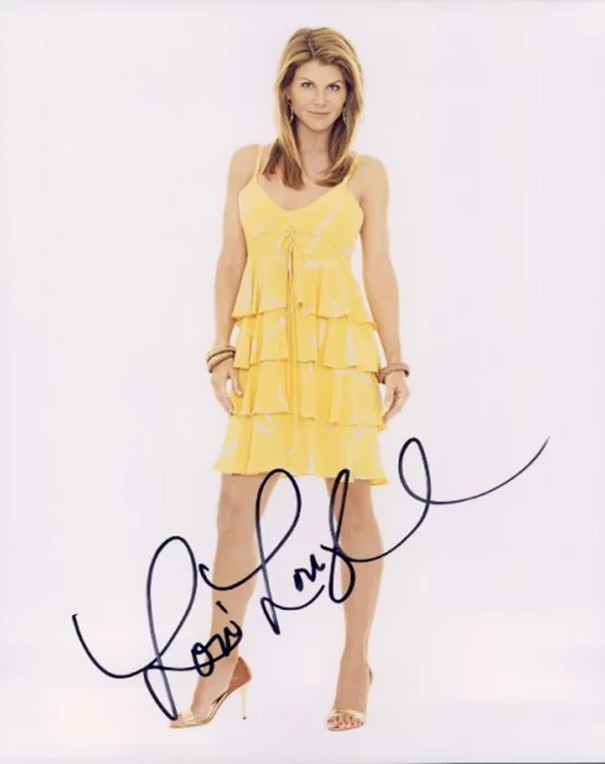 Lori Loughlin autograph