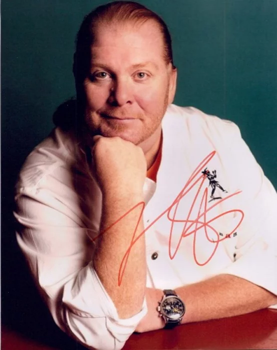 Mario Batali autograph