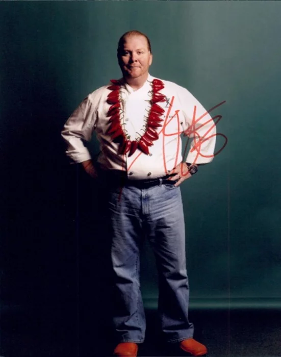 Mario Batali autograph