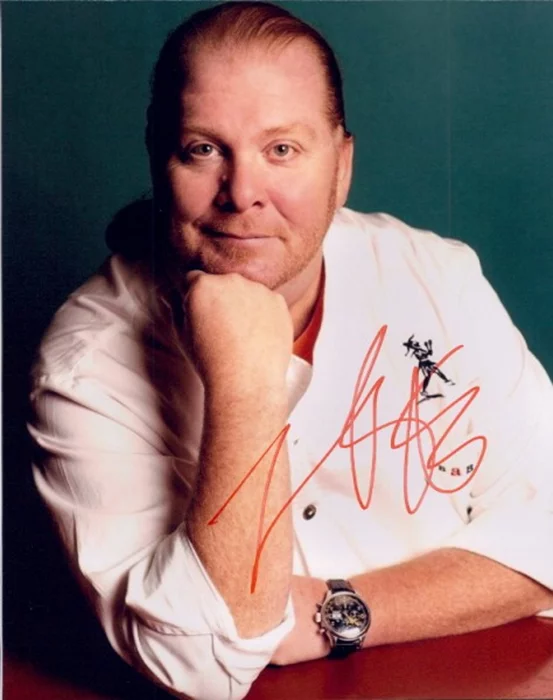 Mario Batali autograph