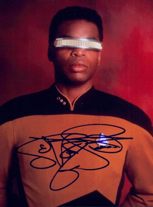 LeVar Burton autograph