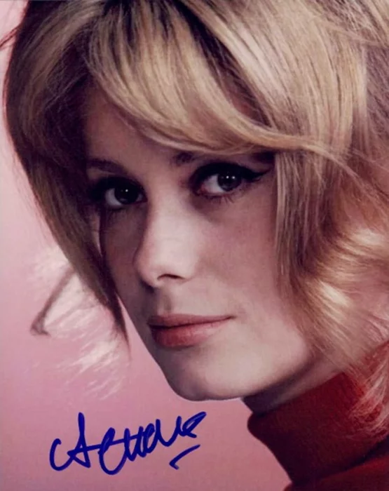 Catherine Deneuve autograph