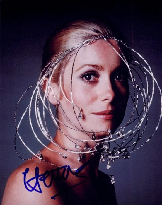 Catherine Deneuve autograph