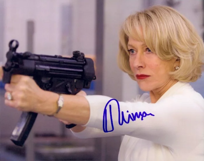 Helen Mirren autograph