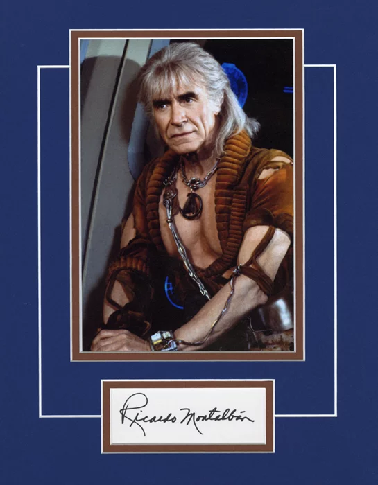 Ricardo Montalban autograph
