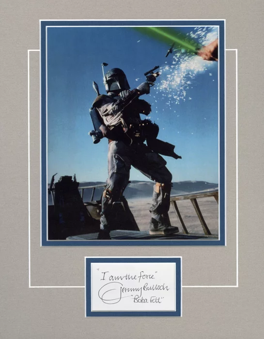 Jeremy Bulloch autograph