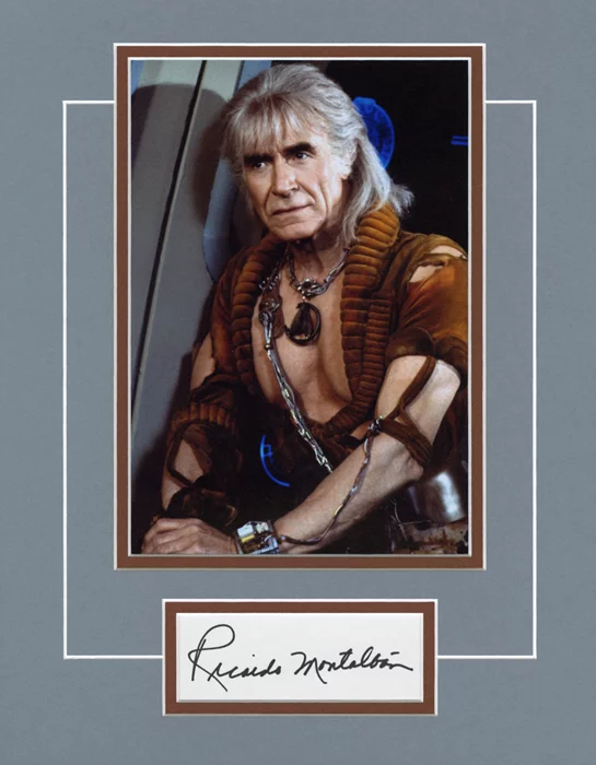 Ricardo Montalban autograph