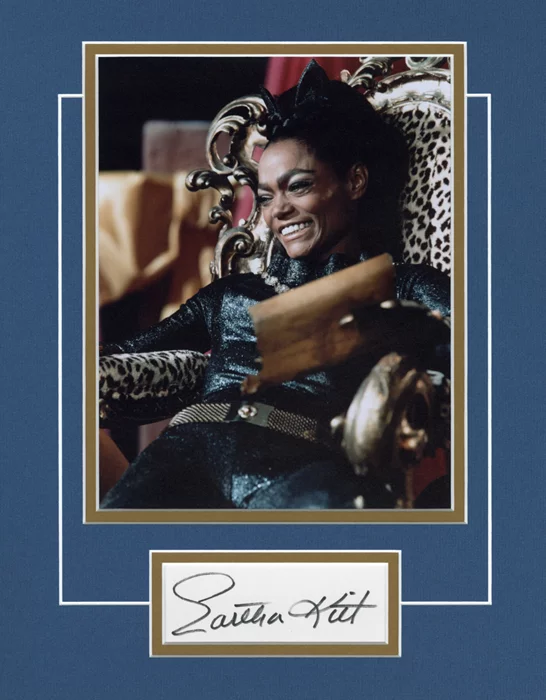 Eartha Kitt autograph