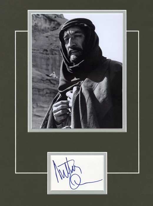 Anthony Quinn autograph
