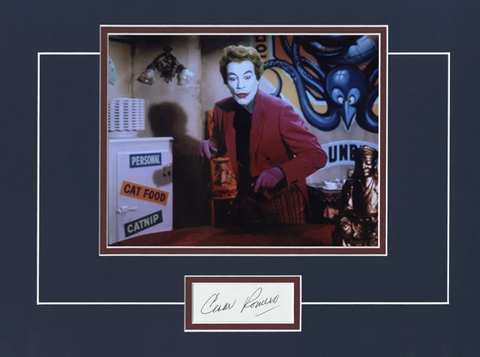 Cesar Romero autograph