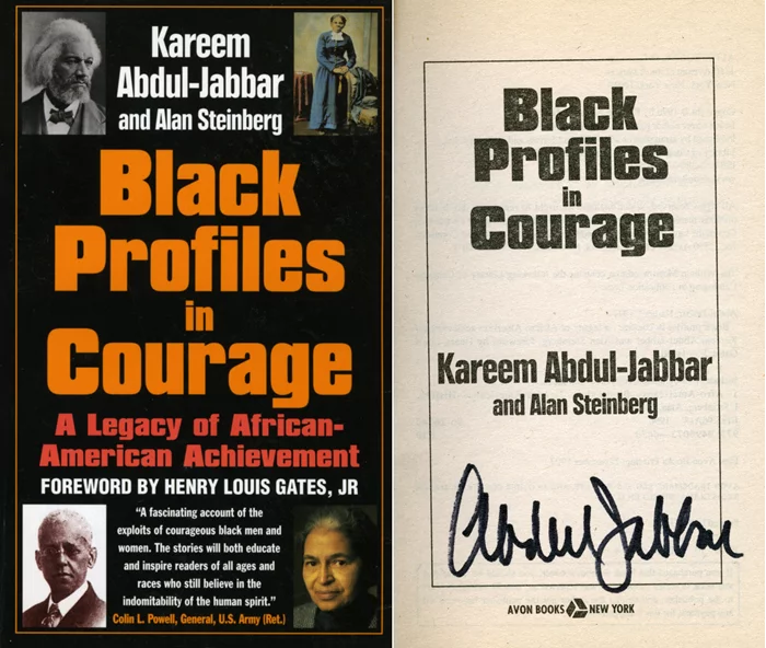 Kareem Abdul-Jabbar autograph