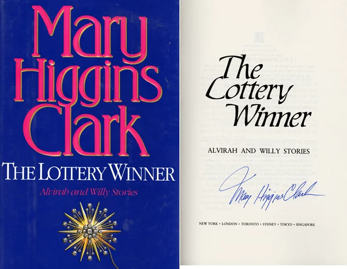 Mary Higgins Clark autograph