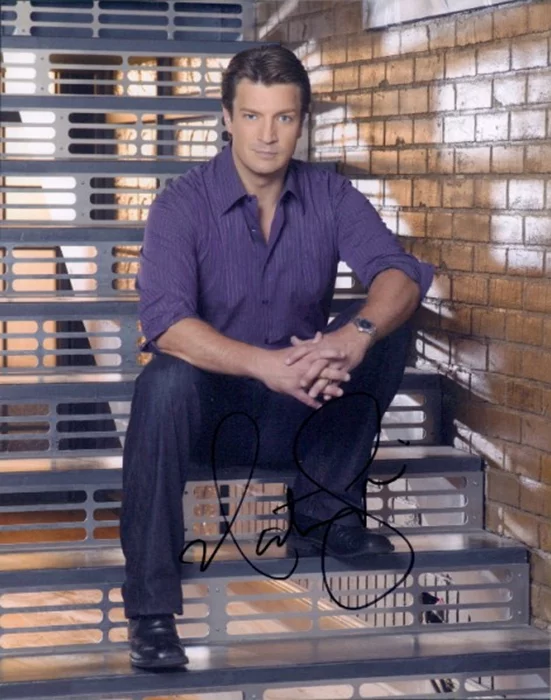 Nathan Fillion autograph