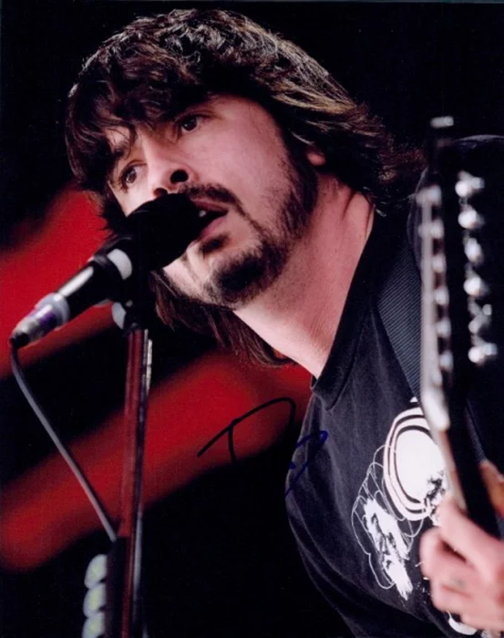 Dave Grohl autograph