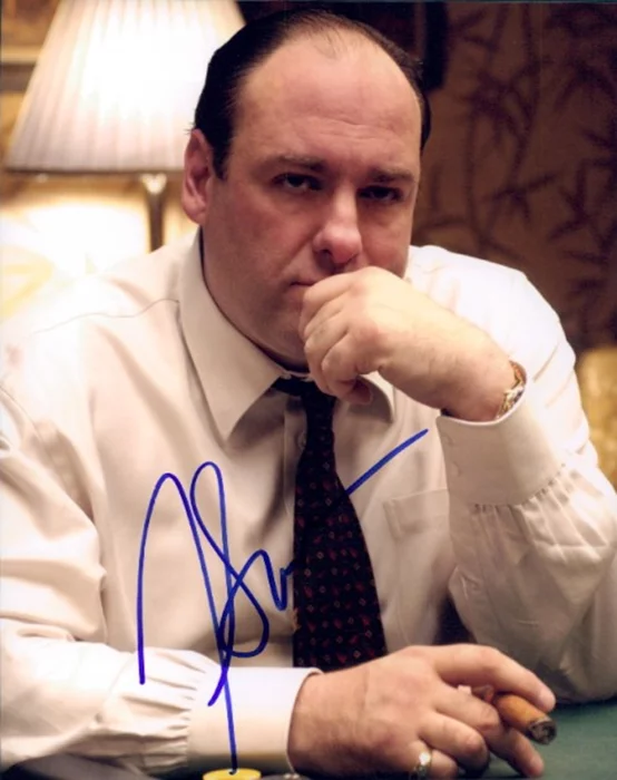 James Gandolfini autograph