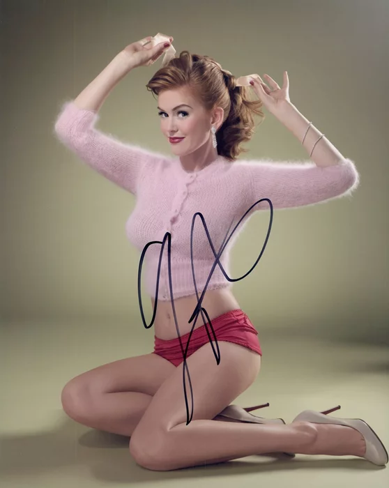 Isla Fisher autograph