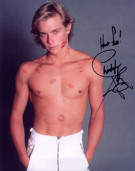 Christopher Atkins autograph