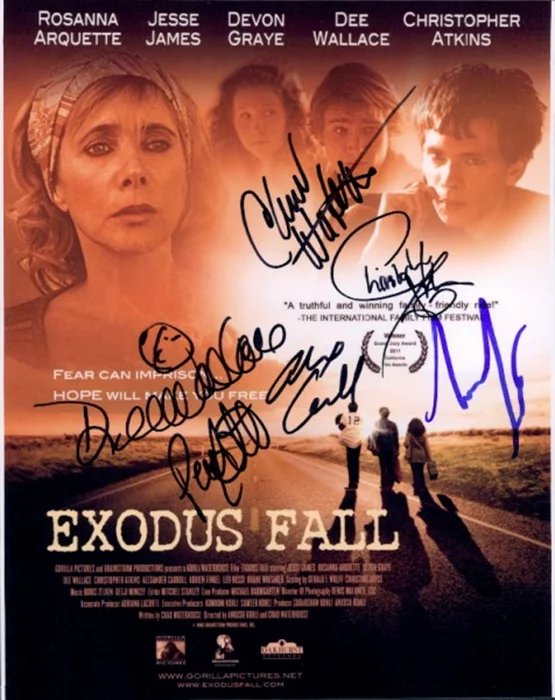 Exodus Fall autograph
