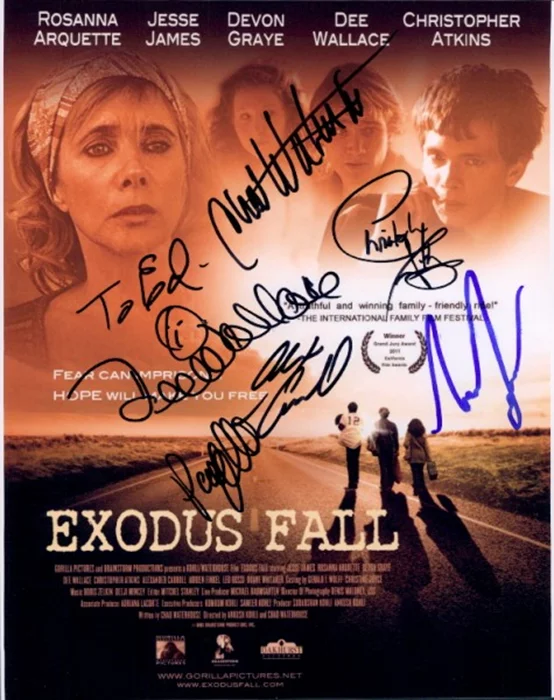 Exodus Fall autograph