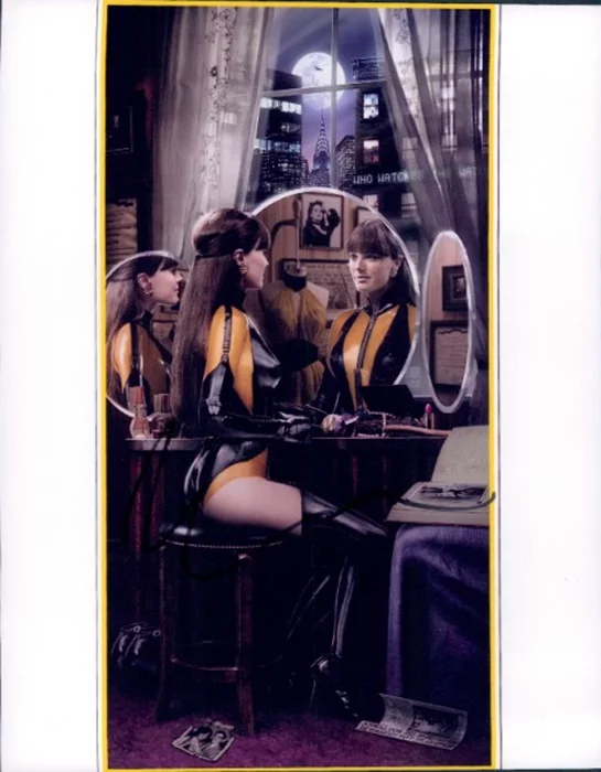 Malin Akerman autograph
