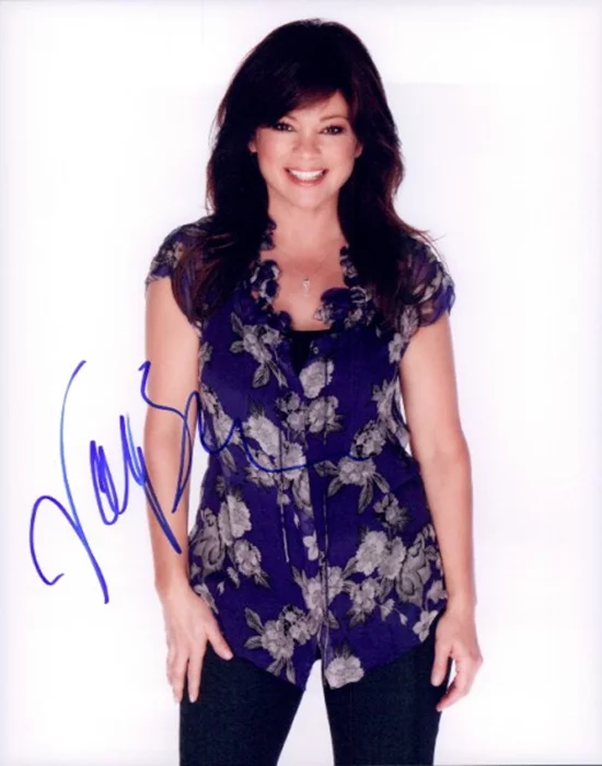 Valerie Bertinelli autograph