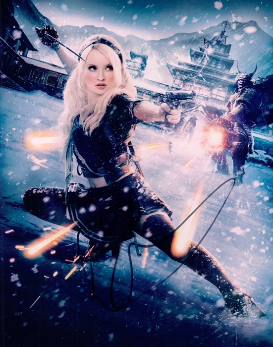 Emily Browning autograph
