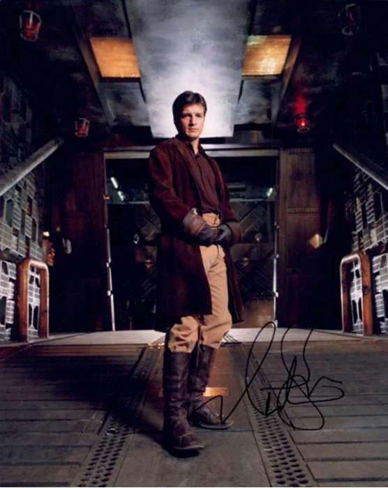 Nathan Fillion autograph