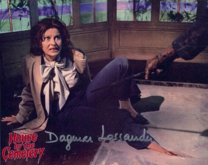 Dagmar Lassander autograph