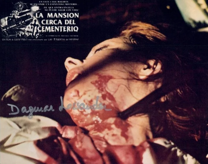 Dagmar Lassander autograph