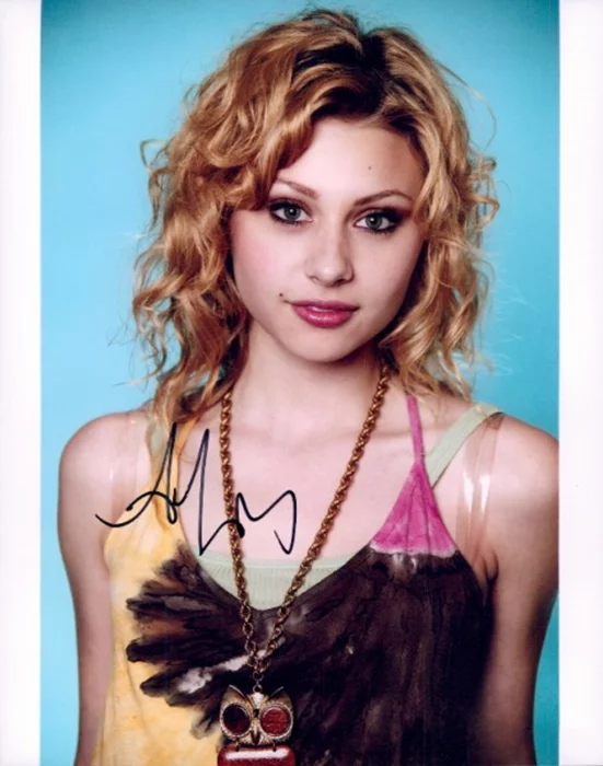 Aly Michalka autograph