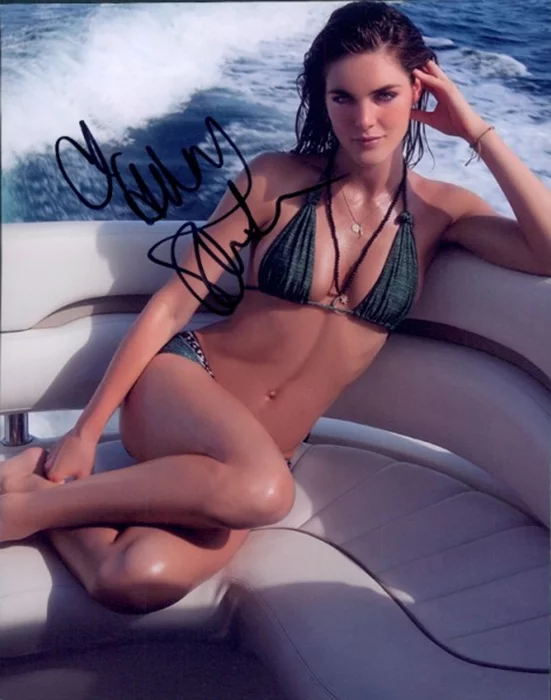 Hilary Rhoda autograph