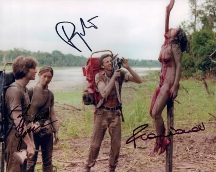Cannibal Holocaust autograph