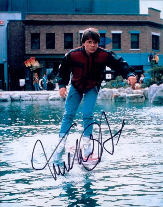Michael J. Fox autograph