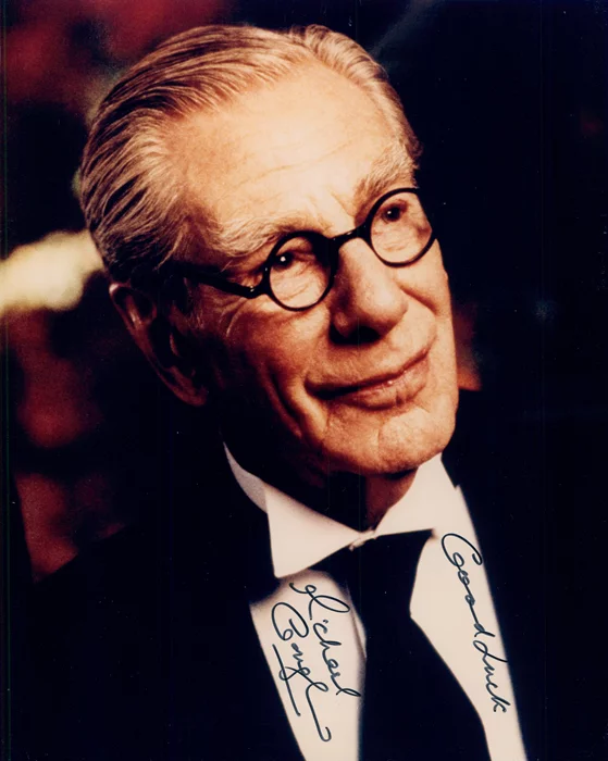 Michael Gough autograph