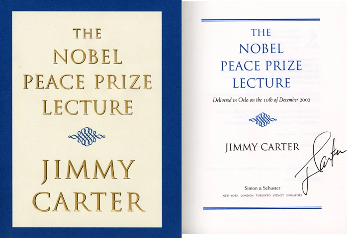 Jimmy Carter autograph