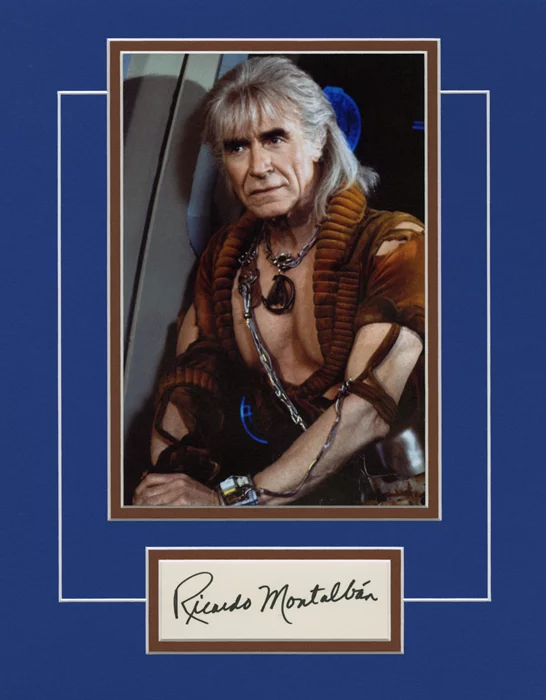 Ricardo Montalban autograph