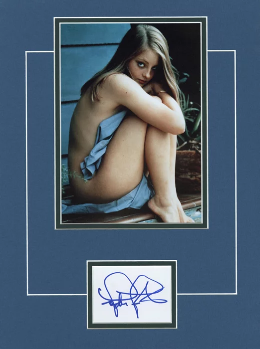 Jodie Foster autograph