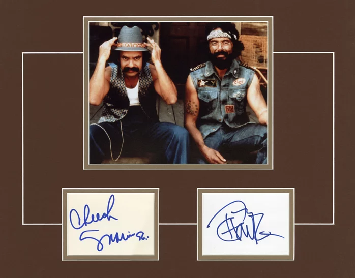 Cheech & Chong autograph