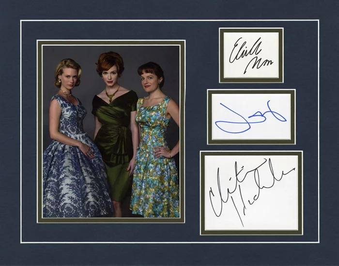 Mad Men autograph