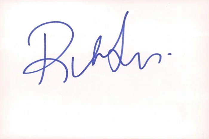 Richard Lewis autograph