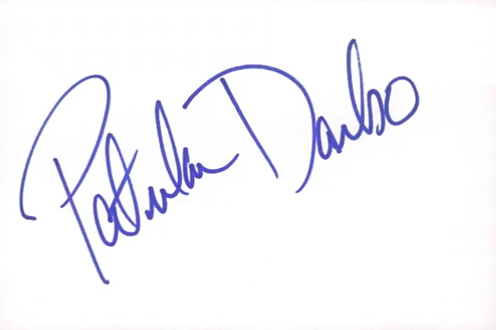 Patrika Darbo autograph