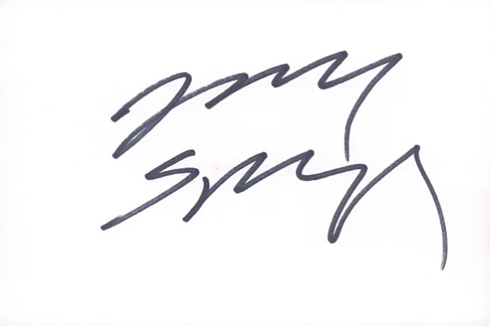 Jerry Springer autograph