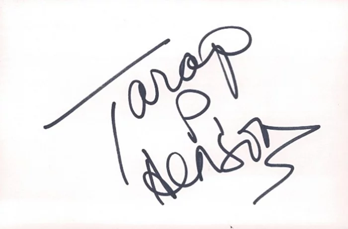 Taraji P. Henson autograph