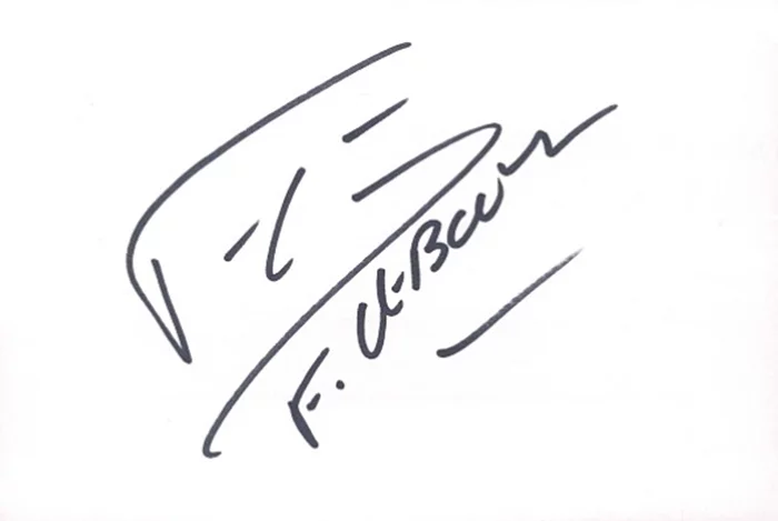Frank Leboeuf autograph