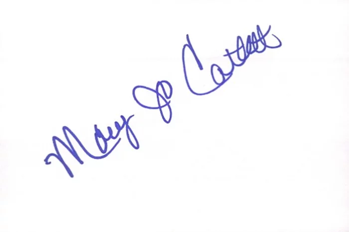 Mary Jo Catlett autograph
