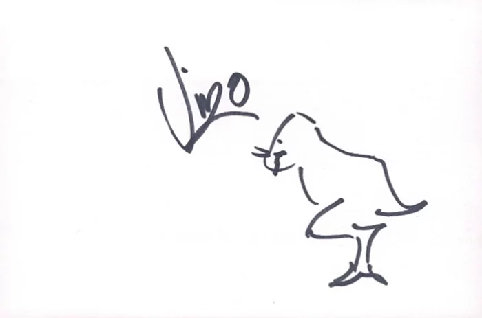 Vincenzo  Natali autograph