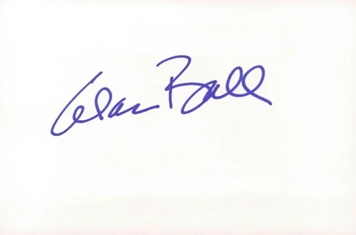 Alan Ball autograph